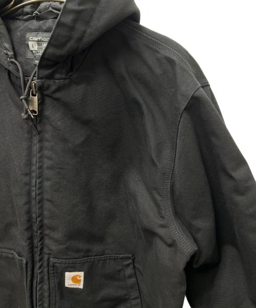 CarHartt（カーハート）CarHartt (カーハート) Loose Fit Washed Duck Insulated Active Jacket ブラック サイズ:Ｌの古着・服飾アイテム