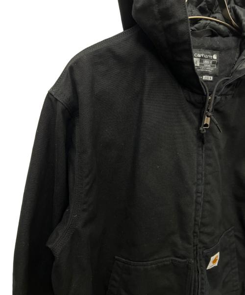 CarHartt（カーハート）CarHartt (カーハート) Loose Fit Washed Duck Insulated Active Jacket ブラック サイズ:Ｌの古着・服飾アイテム