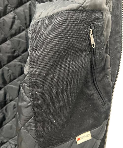 CarHartt（カーハート）CarHartt (カーハート) Loose Fit Washed Duck Insulated Active Jacket ブラック サイズ:Ｌの古着・服飾アイテム