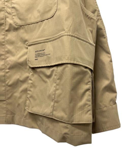 APPLEBUM（アップルバム）APPLEBUM (アップルバム) ミリタリージャケット ベージュ サイズ:Ｌの古着・服飾アイテム