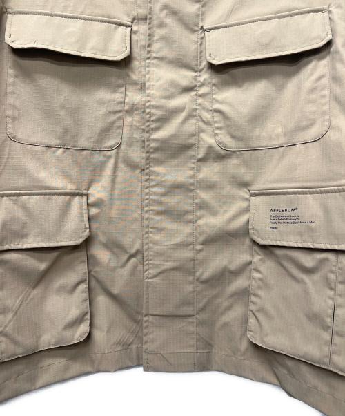 APPLEBUM（アップルバム）APPLEBUM (アップルバム) ミリタリージャケット ベージュ サイズ:Ｌの古着・服飾アイテム