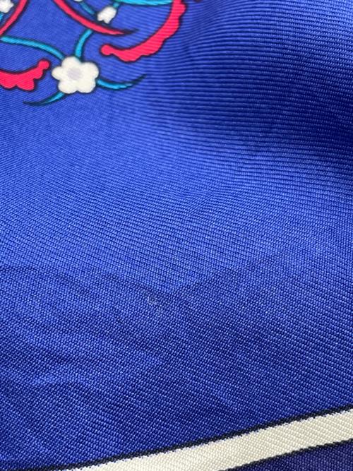 HERMES（エルメス）HERMES (エルメス) スカーフ ネイビーの古着・服飾アイテム