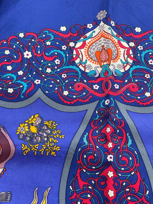 HERMES（エルメス）HERMES (エルメス) スカーフ ネイビーの古着・服飾アイテム