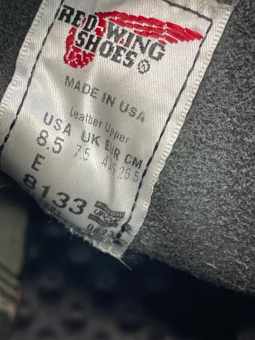 RED WING（レッドウィング）RED WING (レッドウィング) SuperSole 6 Moc ブラック サイズ:26.5の古着・服飾アイテム