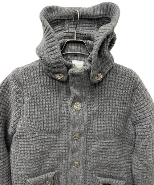 Bark（バーク）Bark (バーク) 厚手カーディガン グレー サイズ:Ｓの古着・服飾アイテム