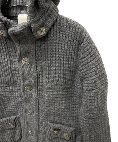 Bark（バーク）Bark (バーク) 厚手カーディガン グレー サイズ:Ｓの古着・服飾アイテム