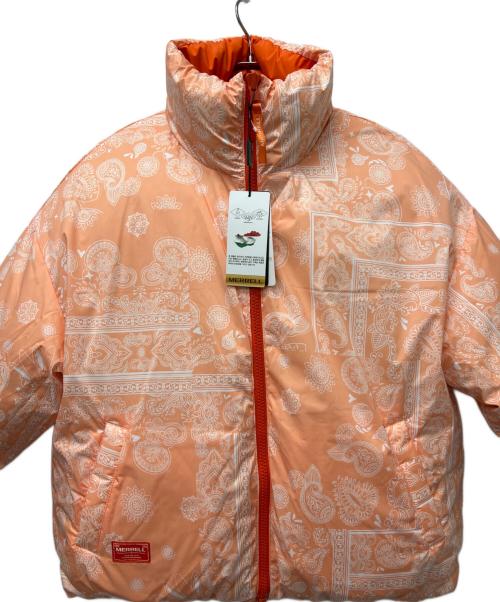 MERRELL（メレル）MERRELL (メレル) リバーシブルダウンジャケット オレンジ サイズ:Mの古着・服飾アイテム