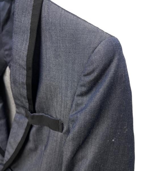 MIHARA YASUHIRO（ミハラヤスヒロ）MIHARA YASUHIRO (ミハラヤスヒロ) パイピングセットアップスーツ ネイビー サイズ:４４の古着・服飾アイテム