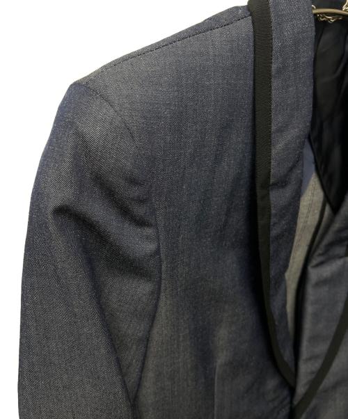 MIHARA YASUHIRO（ミハラヤスヒロ）MIHARA YASUHIRO (ミハラヤスヒロ) パイピングセットアップスーツ ネイビー サイズ:４４の古着・服飾アイテム