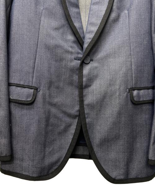 MIHARA YASUHIRO（ミハラヤスヒロ）MIHARA YASUHIRO (ミハラヤスヒロ) パイピングセットアップスーツ ネイビー サイズ:４４の古着・服飾アイテム