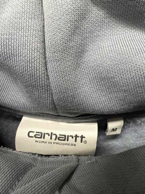 CarHartt（カーハート）CarHartt (カーハート) HOODED CARHARTT SWEAT グレー サイズ:Mの古着・服飾アイテム