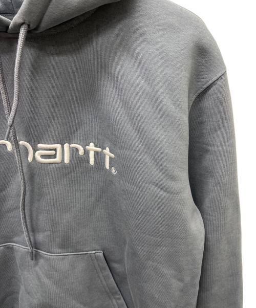 CarHartt（カーハート）CarHartt (カーハート) HOODED CARHARTT SWEAT グレー サイズ:Mの古着・服飾アイテム