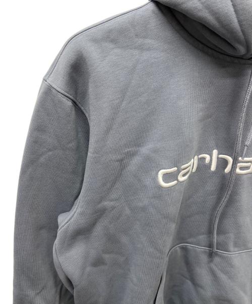 CarHartt（カーハート）CarHartt (カーハート) HOODED CARHARTT SWEAT グレー サイズ:Mの古着・服飾アイテム