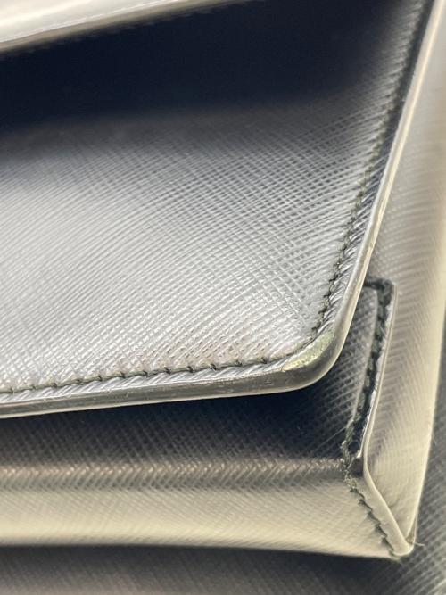 Salvatore Ferragamo（サルヴァトーレ フェラガモ）Salvatore Ferragamo (サルヴァトーレ フェラガモ) チェーンショルダーバッグ ブラックの古着・服飾アイテム