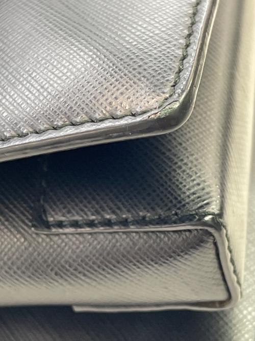 Salvatore Ferragamo（サルヴァトーレ フェラガモ）Salvatore Ferragamo (サルヴァトーレ フェラガモ) チェーンショルダーバッグ ブラックの古着・服飾アイテム