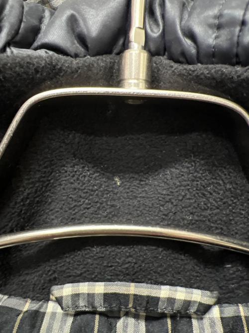 BURBERRY BLUE LABEL（バーバリー ブルー レーベル）BURBERRY BLUE LABEL (バーバリーロンドンブルーレーベル) ダウンコート ブラック サイズ:Mの古着・服飾アイテム