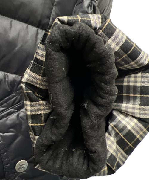 BURBERRY BLUE LABEL（バーバリー ブルー レーベル）BURBERRY BLUE LABEL (バーバリーロンドンブルーレーベル) ダウンコート ブラック サイズ:Mの古着・服飾アイテム