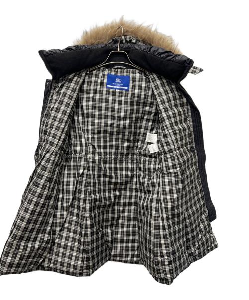 BURBERRY BLUE LABEL（バーバリー ブルー レーベル）BURBERRY BLUE LABEL (バーバリーロンドンブルーレーベル) ダウンコート ブラック サイズ:Mの古着・服飾アイテム