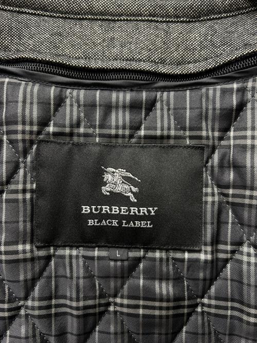BURBERRY BLACK LABEL（バーバリーブラックレーベル）BURBERRY BLACK LABEL (バーバリーブラックレーベル) トレンチコート グレー サイズ:Ｌの古着・服飾アイテム