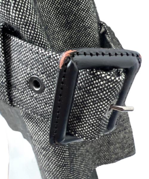 BURBERRY BLACK LABEL（バーバリーブラックレーベル）BURBERRY BLACK LABEL (バーバリーブラックレーベル) トレンチコート グレー サイズ:Ｌの古着・服飾アイテム