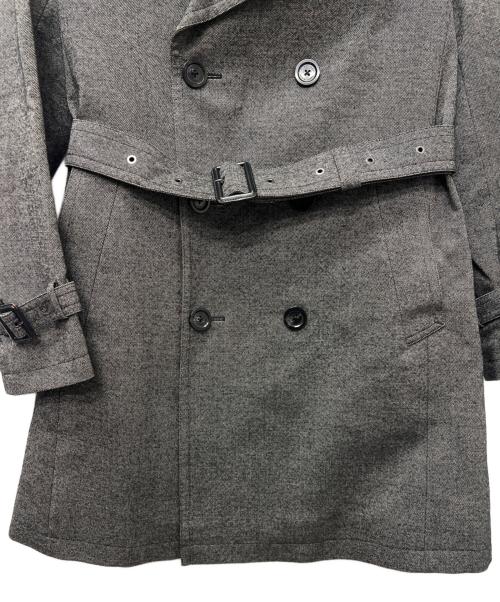 BURBERRY BLACK LABEL（バーバリーブラックレーベル）BURBERRY BLACK LABEL (バーバリーブラックレーベル) トレンチコート グレー サイズ:Ｌの古着・服飾アイテム
