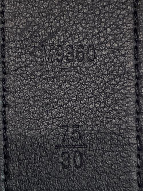 LOUIS VUITTON（ルイ ヴィトン）LOUIS VUITTON (ルイ ヴィトン) サンチュールツイスト ブラックの古着・服飾アイテム