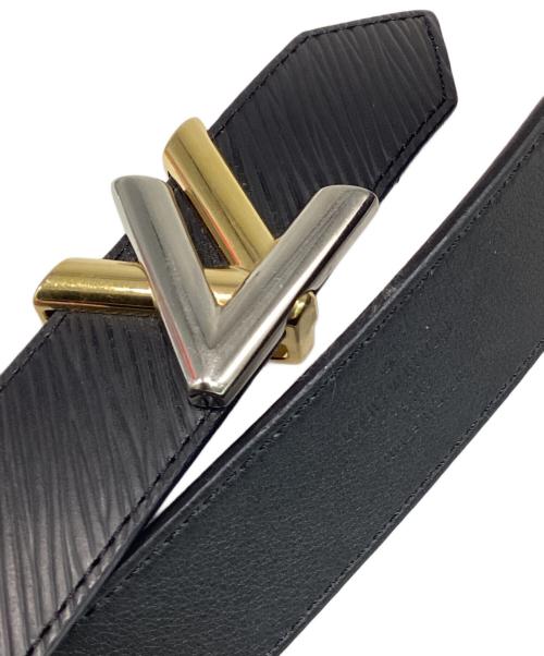 LOUIS VUITTON（ルイ ヴィトン）LOUIS VUITTON (ルイ ヴィトン) サンチュールツイスト ブラックの古着・服飾アイテム