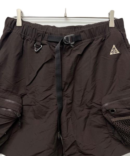 NIKE ACG（ナイキエーシージー）NIKE ACG (ナイキエーシージー) ハーフパンツ ブラウン サイズ:Ｌの古着・服飾アイテム