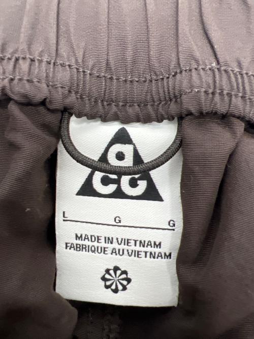 NIKE ACG（ナイキエーシージー）NIKE ACG (ナイキエーシージー) ハーフパンツ ブラウン サイズ:Ｌの古着・服飾アイテム