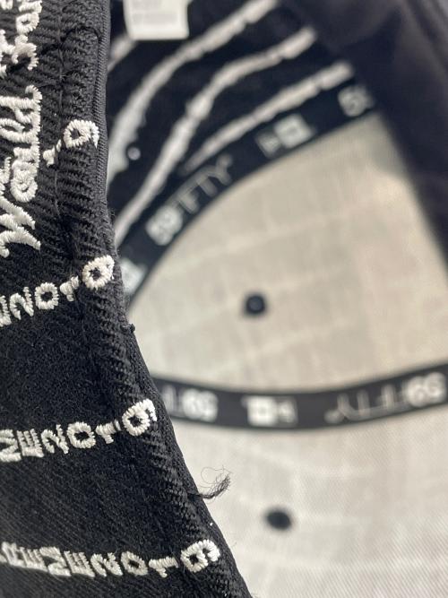 SUPREME（シュプリーム）SUPREME (シュプリーム) New Era (ニューエラ) キャップ ブラック サイズ:7 1/2の古着・服飾アイテム