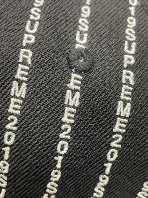 SUPREME（シュプリーム）SUPREME (シュプリーム) New Era (ニューエラ) キャップ ブラック サイズ:7 1/2の古着・服飾アイテム