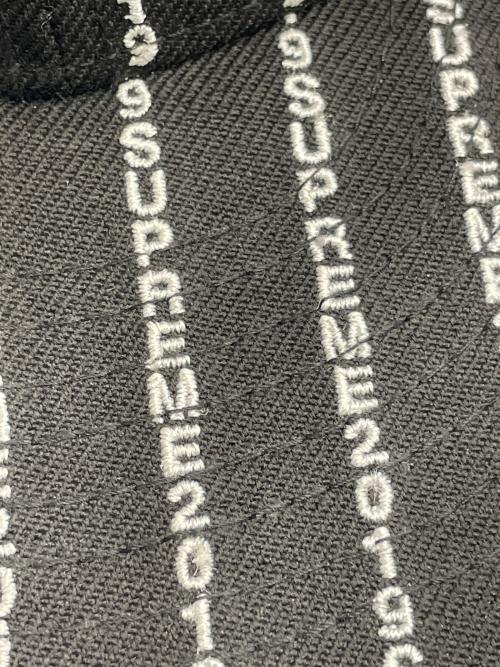 SUPREME（シュプリーム）SUPREME (シュプリーム) New Era (ニューエラ) キャップ ブラック サイズ:7 1/2の古着・服飾アイテム