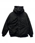 AVIREXアヴィレックス）の古着「中綿ジャケット」｜ブラック