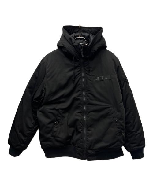 AVIREX（アヴィレックス）AVIREX (アヴィレックス) 中綿ジャケット ブラック サイズ:2XLの古着・服飾アイテム