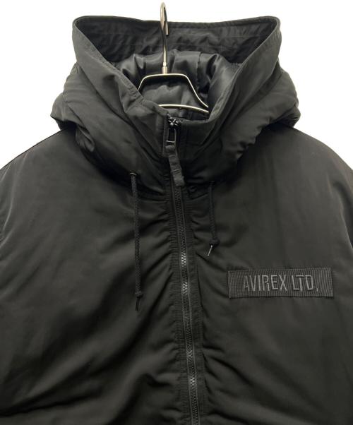 AVIREX（アヴィレックス）AVIREX (アヴィレックス) 中綿ジャケット ブラック サイズ:2XLの古着・服飾アイテム