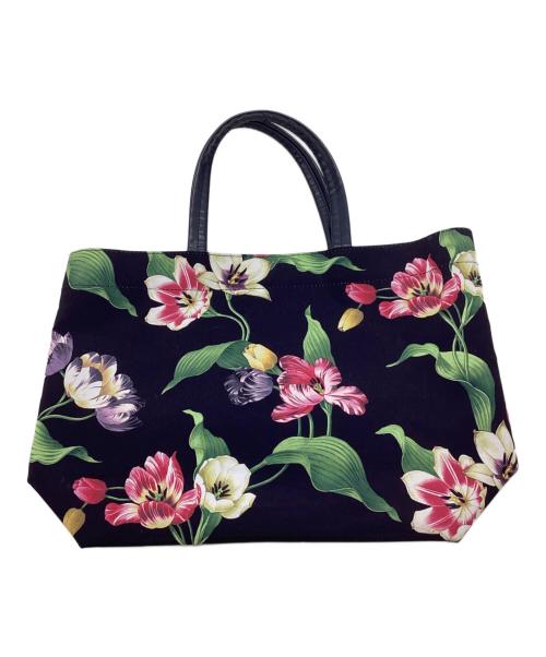 FEILER（フェイラー）FEILER (フェイラー) トートバッグ ネイビーの古着・服飾アイテム