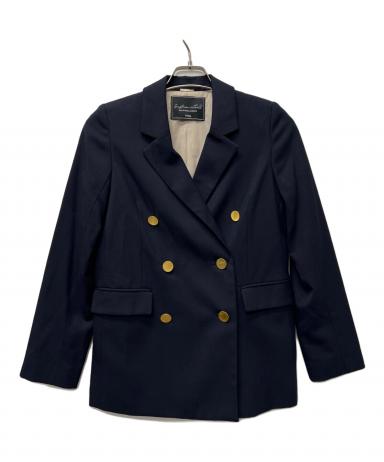 タグ付き　スナイデル　SNIDEL 紺ブレ　ジャケット　ダブルブレスト　24年製 中古・古着通販】Snidel (スナイデル) ダブルジャケット ネイビー