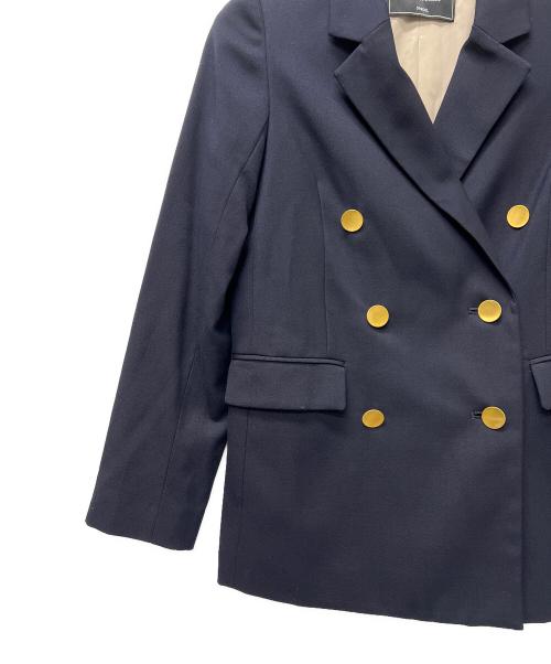 Snidel（スナイデル）Snidel (スナイデル) ダブルジャケット ネイビー サイズ:Ｓの古着・服飾アイテム