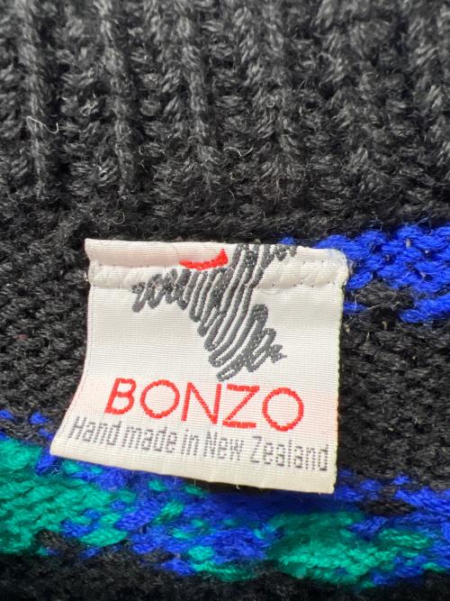 BONZO（ボンゾ）BONZO (ボンゾ) 厚手カーディガン ブラック サイズ:不明の古着・服飾アイテム