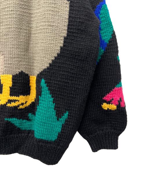 BONZO（ボンゾ）BONZO (ボンゾ) 厚手カーディガン ブラック サイズ:不明の古着・服飾アイテム