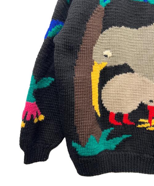 BONZO（ボンゾ）BONZO (ボンゾ) 厚手カーディガン ブラック サイズ:不明の古着・服飾アイテム