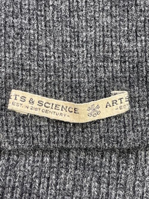 ARTS&SCIENCE（アーツアンドサイエンス）ARTS&SCIENCE (アーツアンドサイエンス) マフラー グレーの古着・服飾アイテム