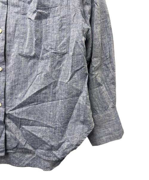 THREE DOTS（スリードッツ）THREE DOTS (スリードッツ) 長袖シャツ スカイブルー サイズ:Ｓの古着・服飾アイテム