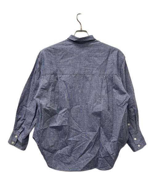 THREE DOTS（スリードッツ）THREE DOTS (スリードッツ) 長袖シャツ スカイブルー サイズ:Ｓの古着・服飾アイテム