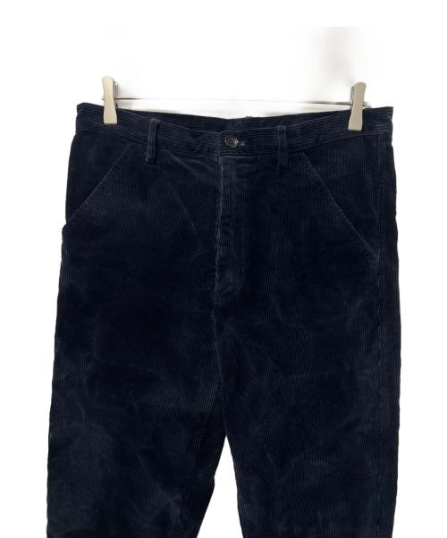 COMME des GARCONS SHIRT（コムデギャルソンシャツ）COMME des GARCONS SHIRT (コムデギャルソンシャツ) コーデュロイパンツ ネイビー サイズ:Ｓの古着・服飾アイテム