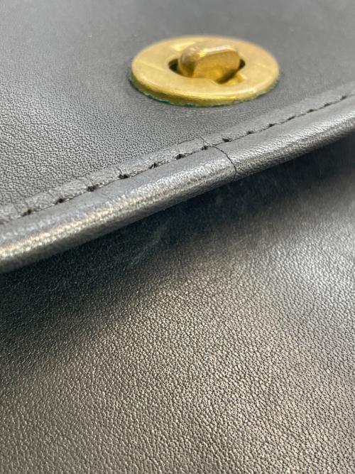 OLD COACH（オールドコーチ）OLD COACH (オールドコーチ) ターンロックショルダーバッグ ブラックの古着・服飾アイテム