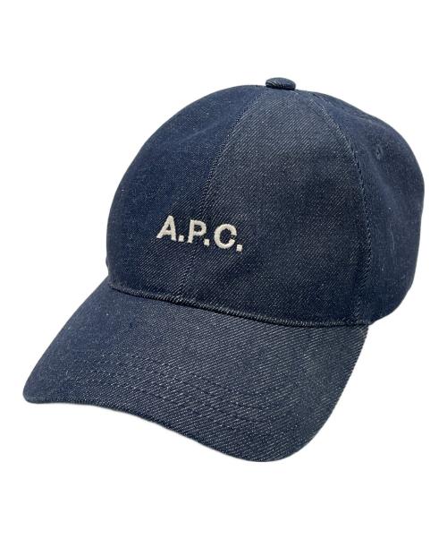 A.P.C.（アーペーセー）A.P.C. (アーペーセー) キャップ インディゴの古着・服飾アイテム
