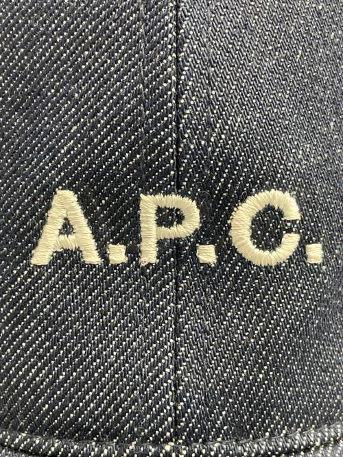 A.P.C.（アーペーセー）A.P.C. (アーペーセー) キャップ インディゴの古着・服飾アイテム