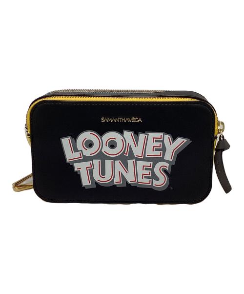 Samantha Vega（サマンサベガ）Samantha Vega (サマンサベガ) ショルダーバッグ ブラック×イエローの古着・服飾アイテム