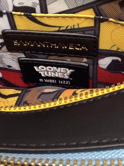 Samantha Vega（サマンサベガ）Samantha Vega (サマンサベガ) ショルダーバッグ ブラック×イエローの古着・服飾アイテム